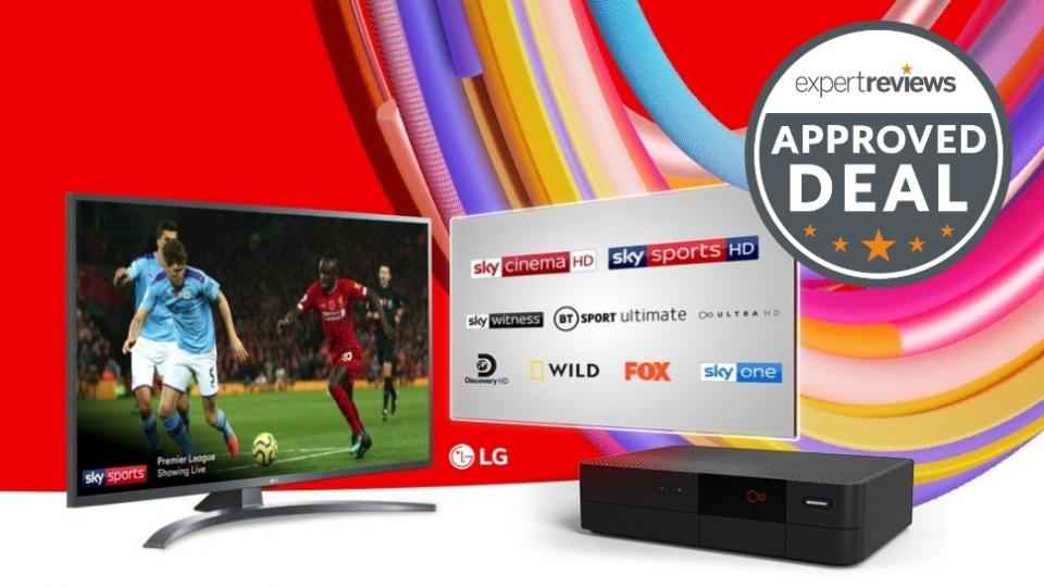 Obtenez un téléviseur 4K gratuit lorsque vous vous inscrivez à Virgin Media