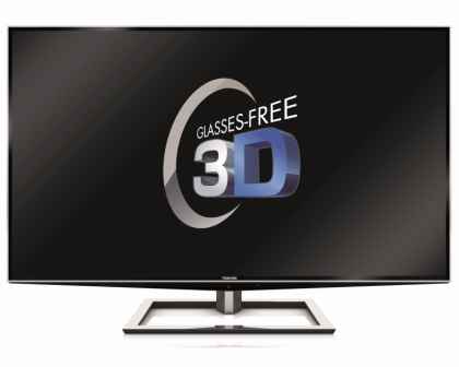 Annonce du prix du téléviseur 3D sans lunettes Toshiba ZL2 - 6999 £